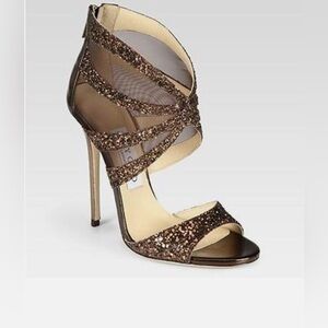 JIMMY CHOO SHOES HEELS STILETTOS SZ 38.5